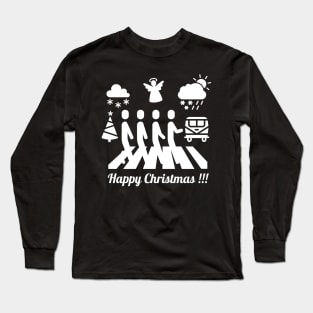 Crosswalk Christmas Long Sleeve T-Shirt